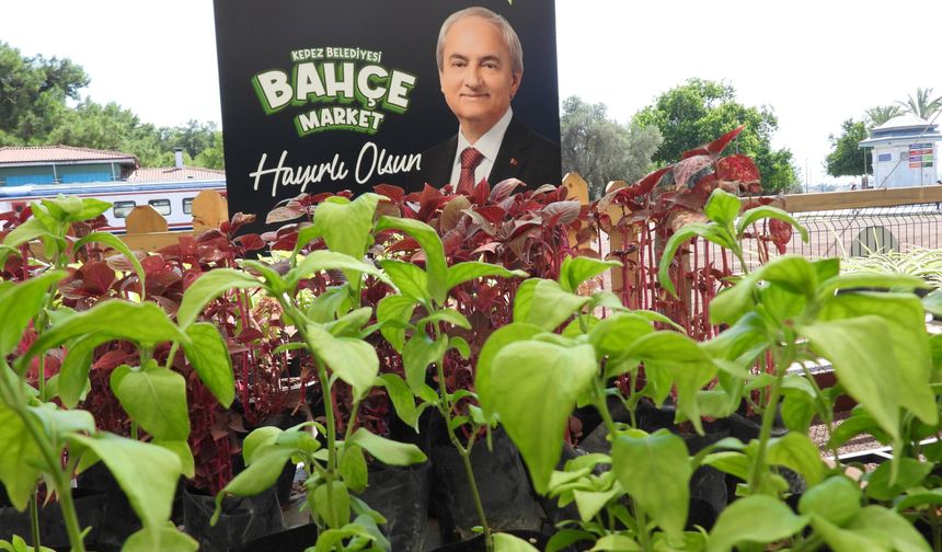 Kepez Bahçe Market’e Antalyalılardan yoğun ilgi
