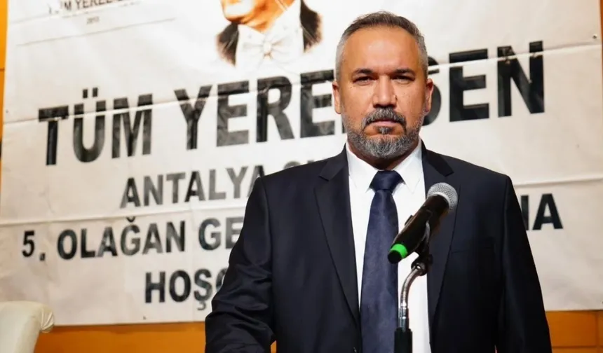 Tüm Yerel-Sen Antalya Şube Başkanı Hasan Balık: “Cumhuriyet, eşitlik ve adalet demektir”