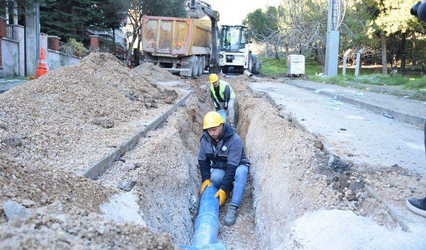 Balıkesir’in içme suyu hatları asbestli borulardan temizleniyor