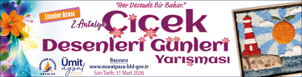 Çiçek Desenleri Günleri Basvurulari 970X250